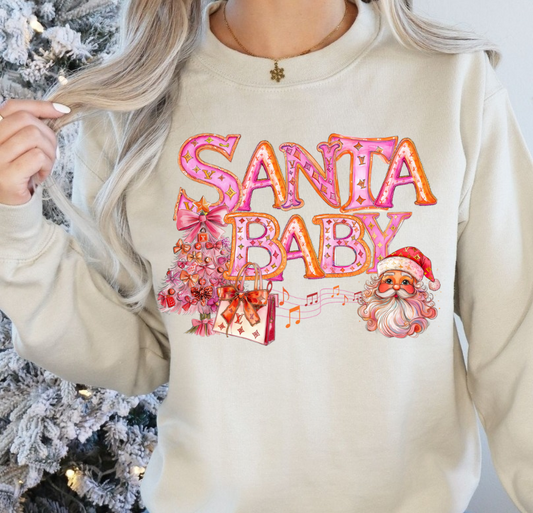 Santa Baby Tee or Pullover