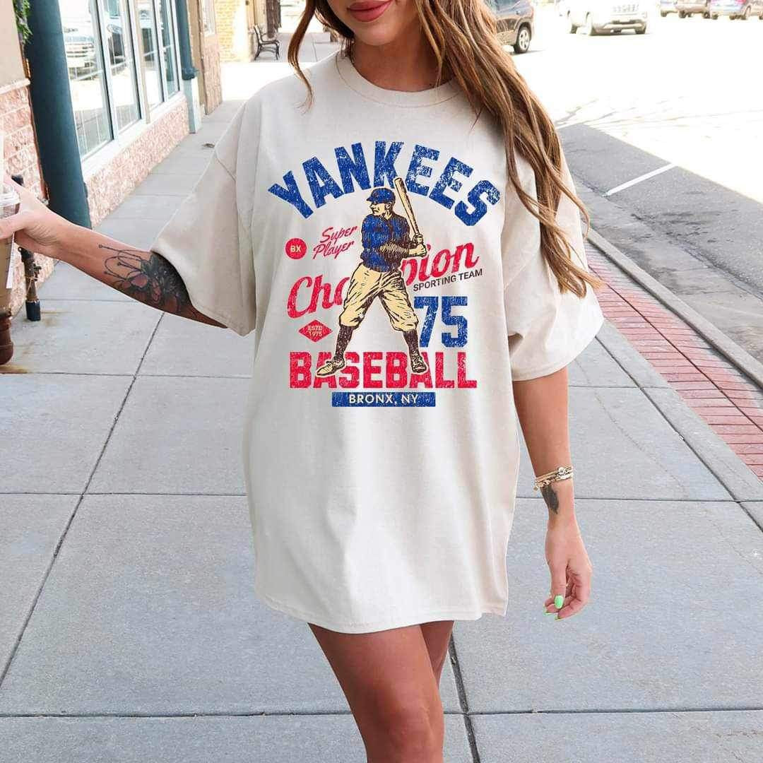 MLB Drop CUSTOM Vintage Style Tee