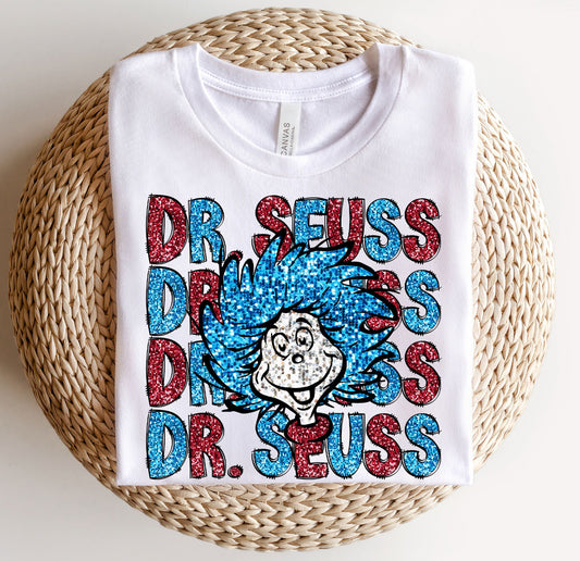 Dr S KIDS Faux Glitter Tee or Pullover