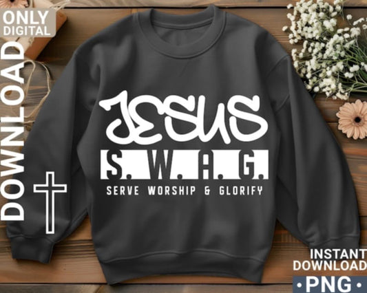 Jesus Swag ADULT TEE OR PULLOVER