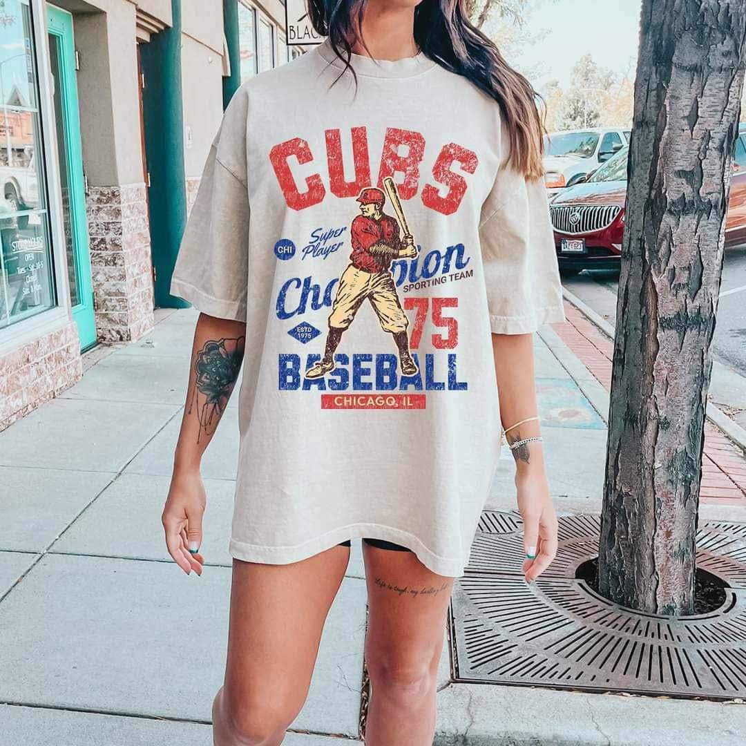 MLB Drop CUSTOM Vintage Style Tee