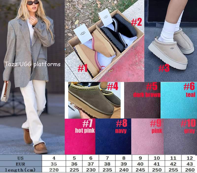 BUYING 2 OR MORE Platform slip Ons colors 1 - 5