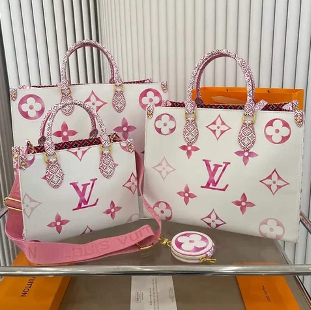 pink limited edition on the go tote