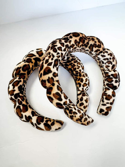 Leopard Get Ready With Me Headbands