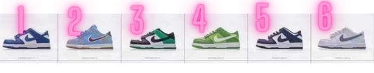 Kids nk dunks