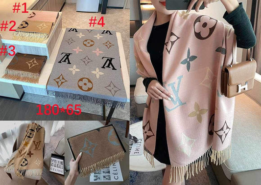 PREORDER BLANKET SHAW SCARFS PATTERNED L