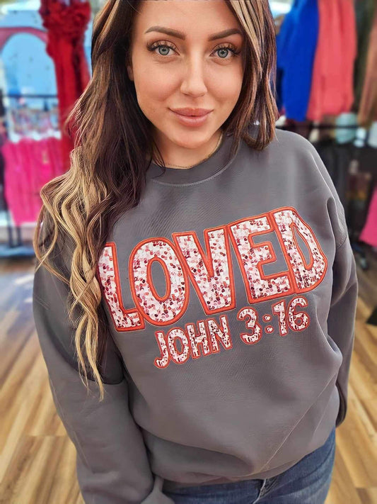 Loved John 3:16 Pullover