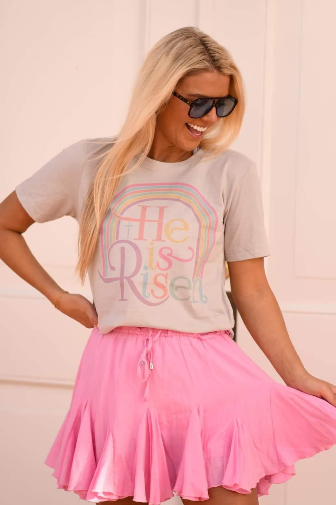 He is Risen Sub Graphic Tee