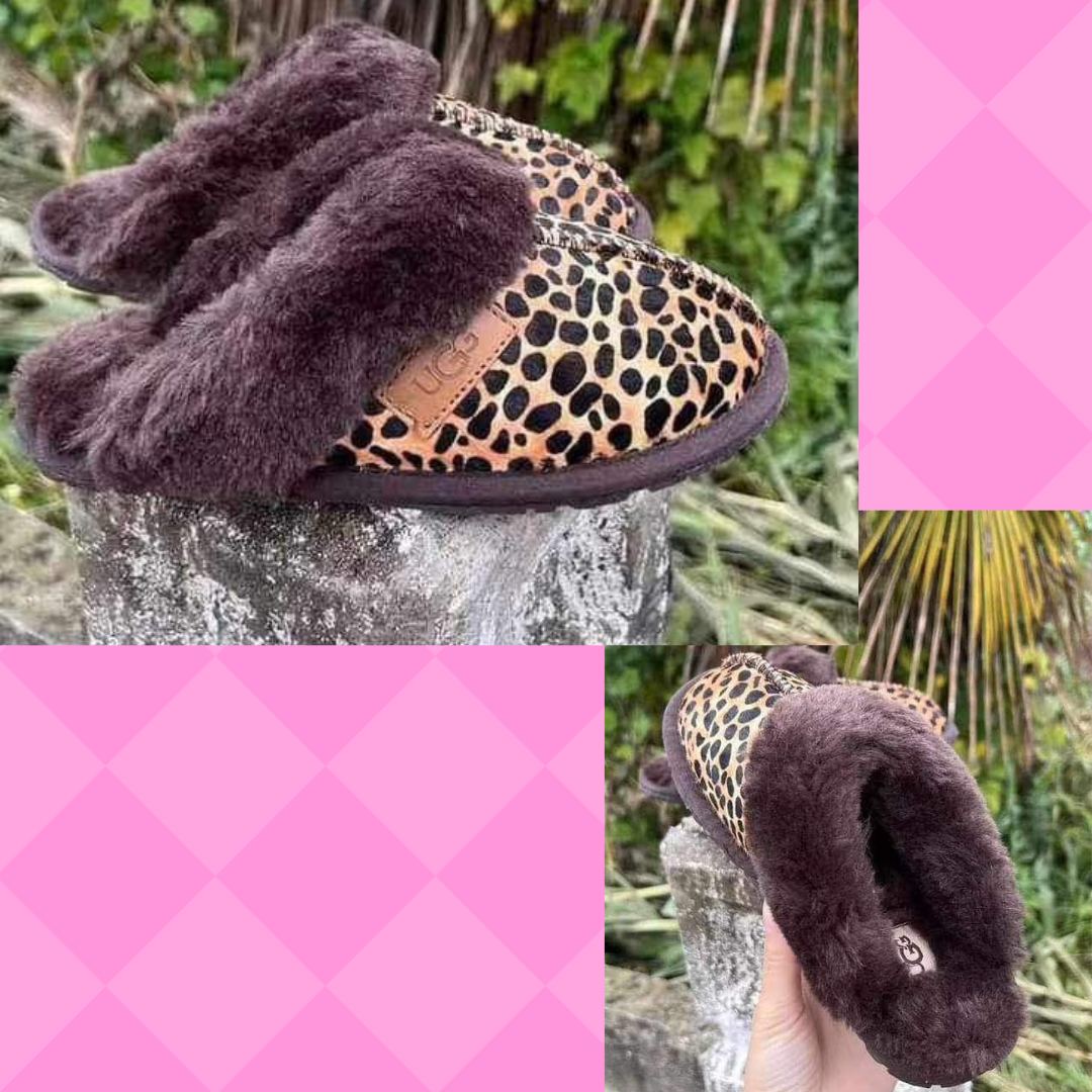 Cheetah Ugg Slippers