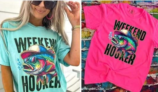 Weekend Hooker tee