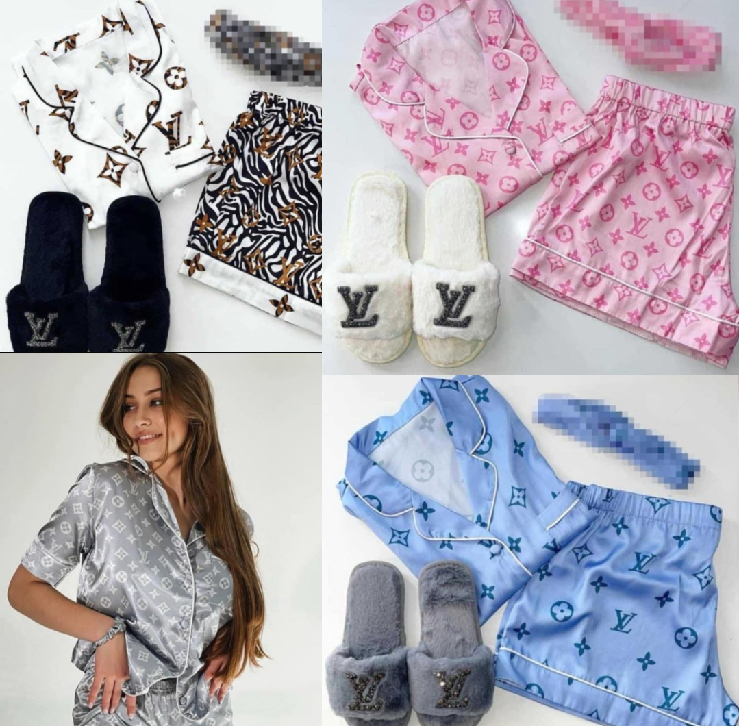 Cozy Girl Boujee Pajama Sets - slippers sold separately