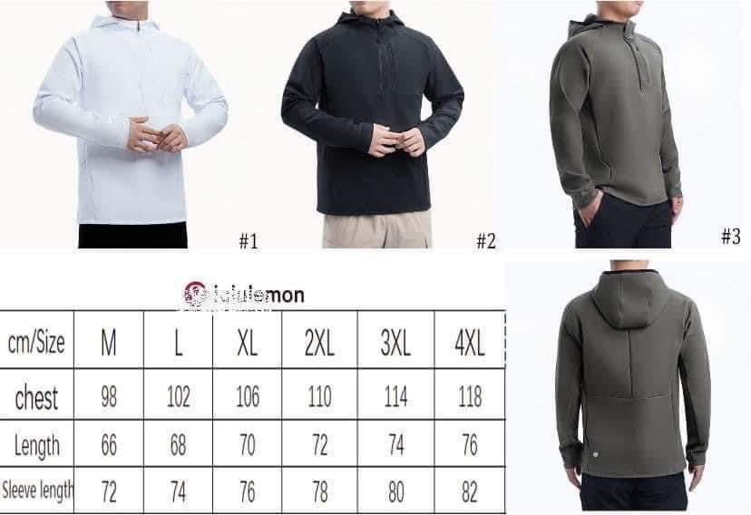 Lu men’s hooded pullover