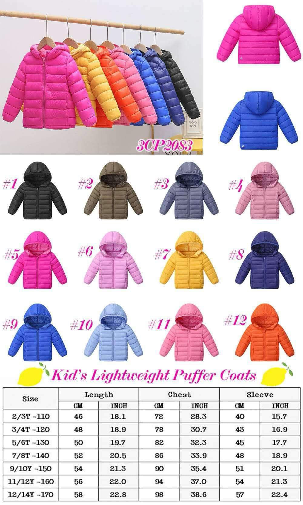 Kids puffer jacket