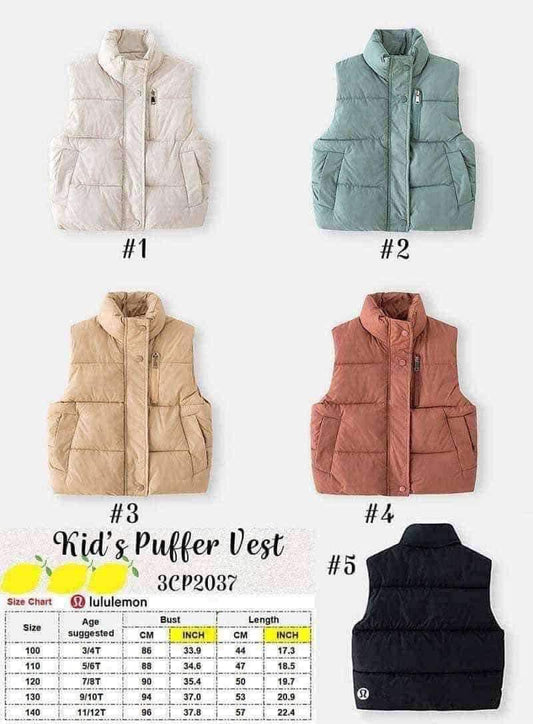 Kids puffer vest Lu