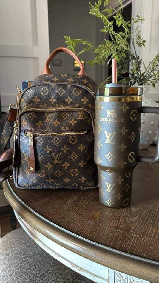 Backpack + Tumbler Combo