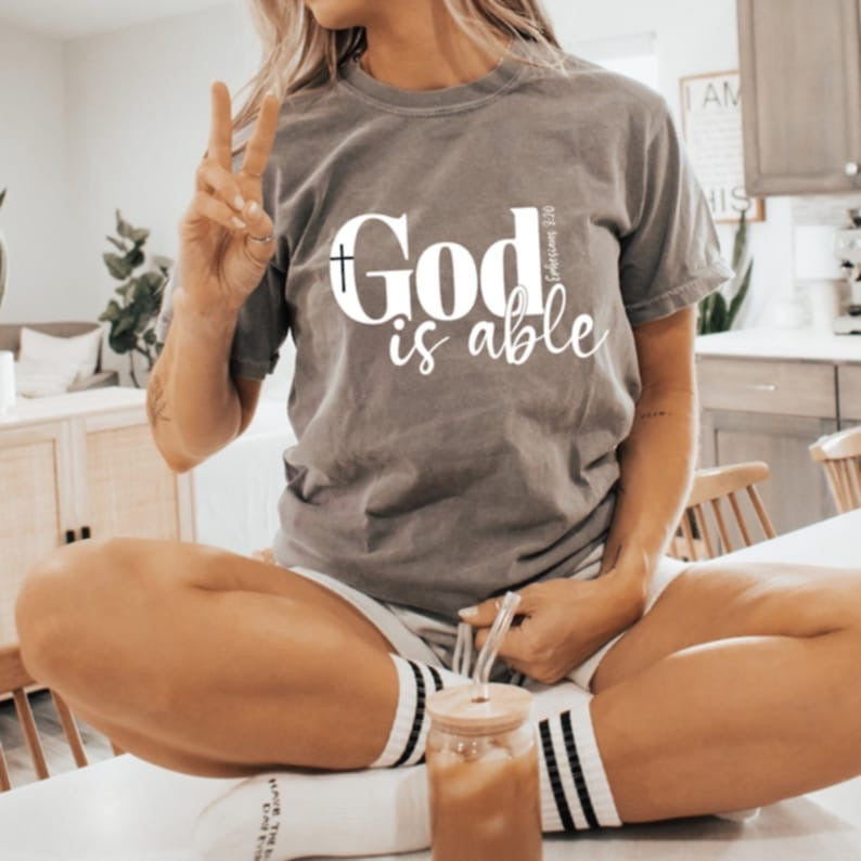 God is Able Tee or Pullover