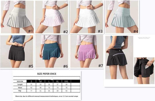 Womens lu pleated skirt preorder