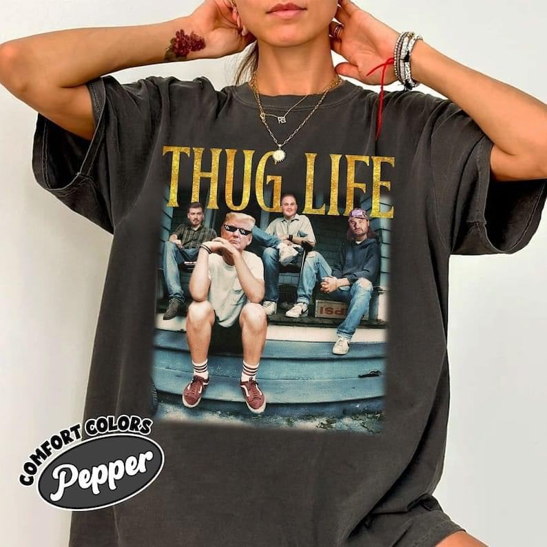 Thug Life T r u m p graphic tee