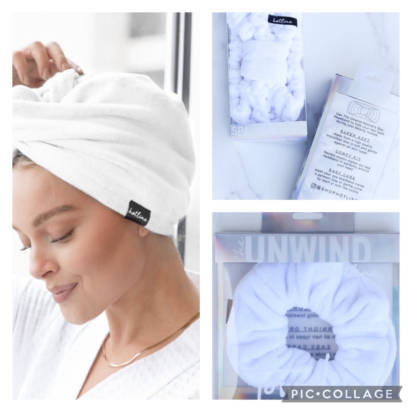 White 3 piece Spa Set