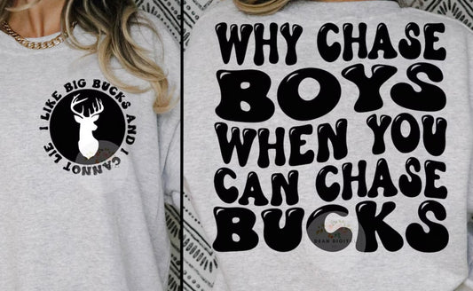 Chase Bucks Tee or Pullover