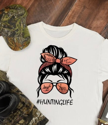 #Hunting Life Tee or Pullover