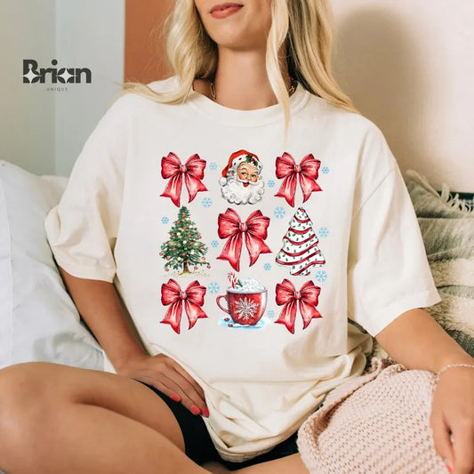 Tree Cake and Bows Tee or Pullover