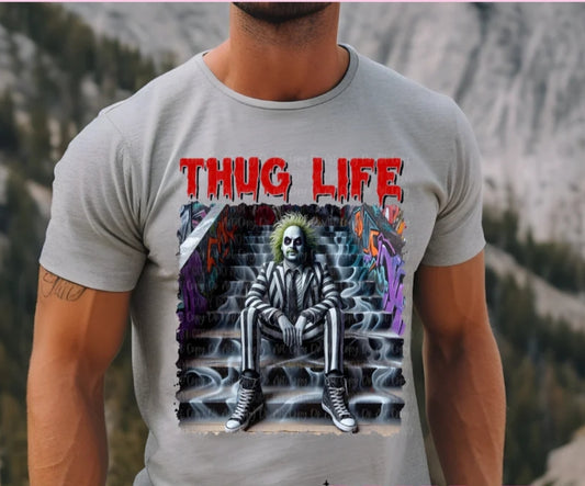 Beetle Juice Thug Life Tee