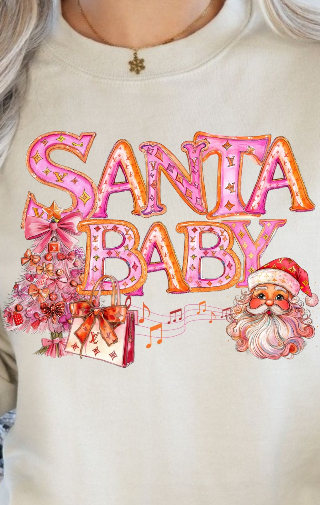 Santa Baby Tee or Pullover