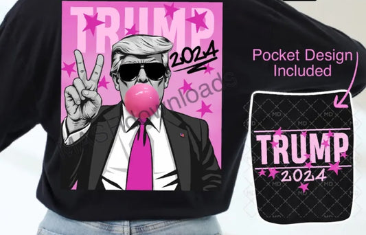 bubblegum trump Tee or Pullover