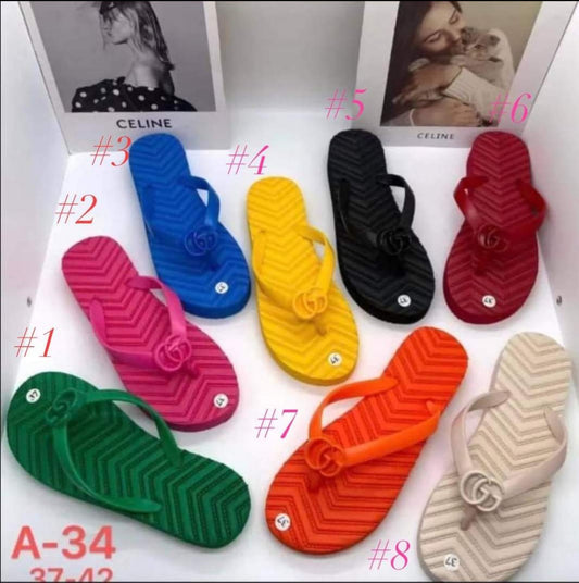 In Stock G Flip Flops