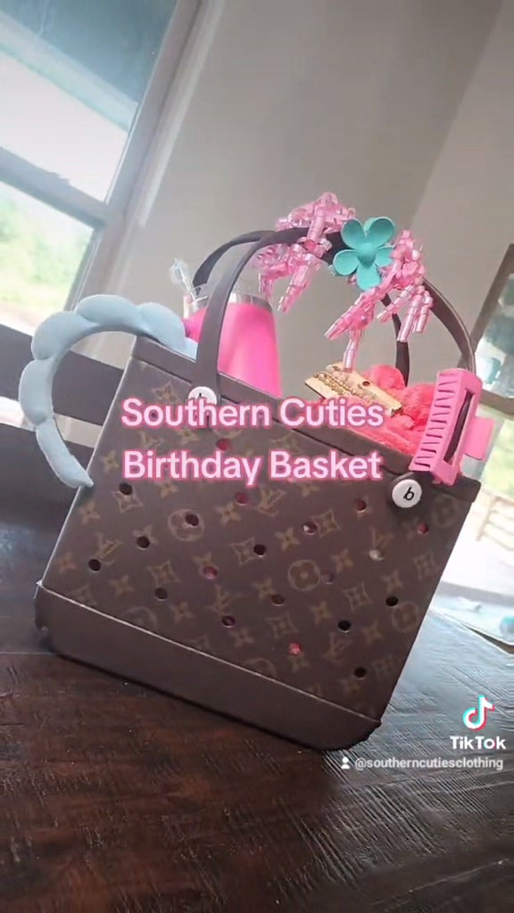 Southern Cuties Spring Gift Basket (bag && 4 mystery spring items)