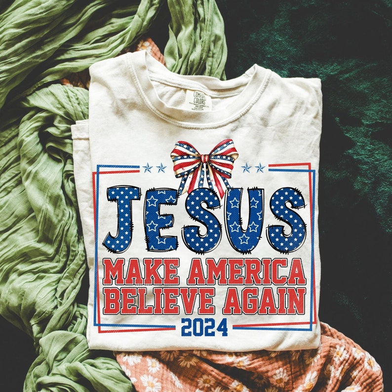 BELIEVE AGAIN America Graphic