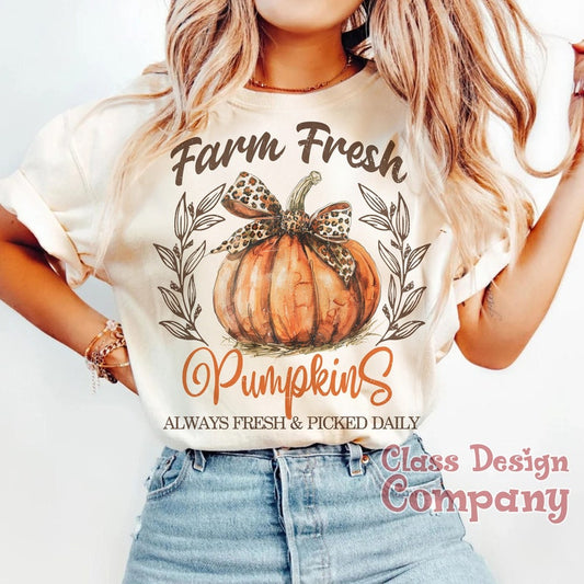 Farm Fresh Pumpkins Tee or Pullover (Copy)