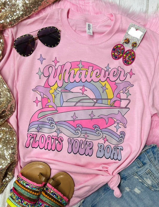 Whatever floats your boat graphic