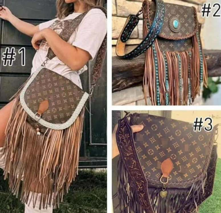 Fringe boho bags #1-3