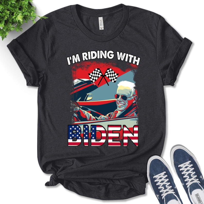 Ridin' With B I D E N Tee