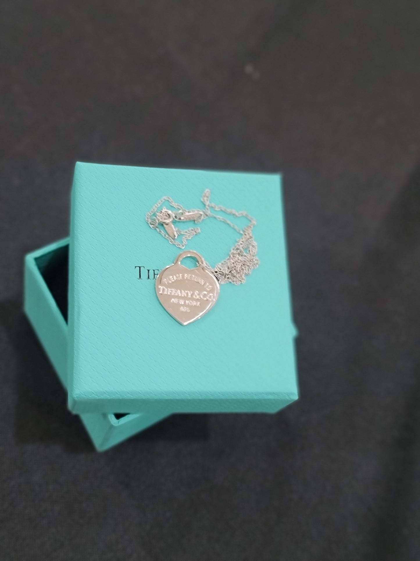 Classic T Heart Necklace