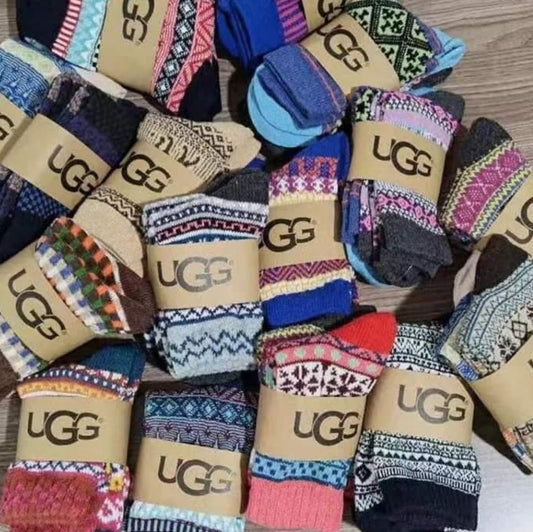 u g g 5 pk. socks with packaging