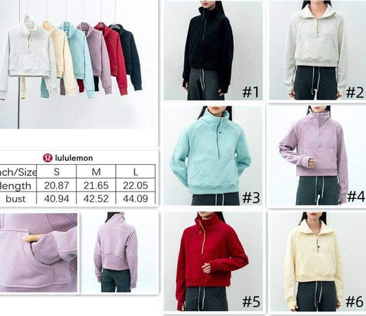 Lu Scuba half zip